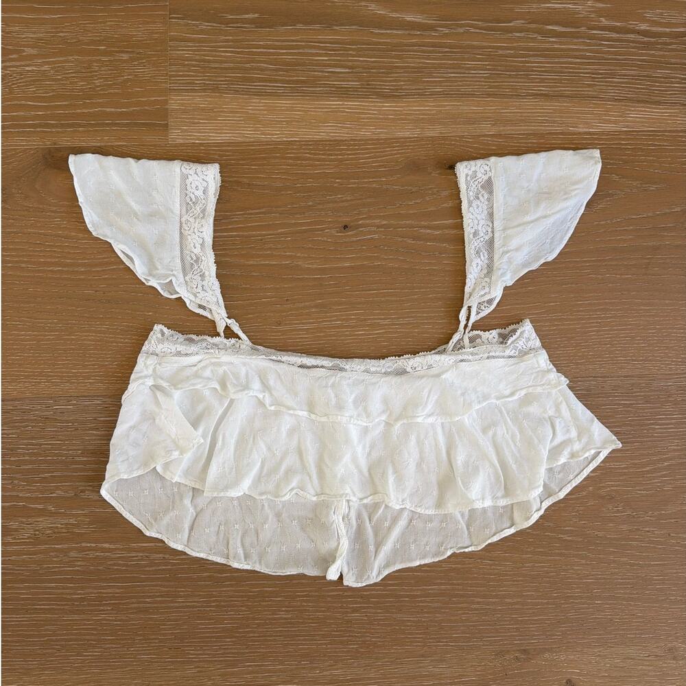 Meshki Top & Skirt Set Skylar Size S White - Picture 9 of 10